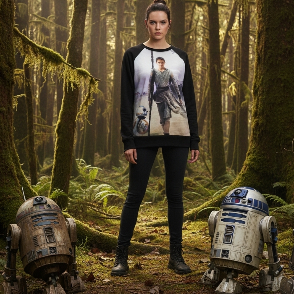 ⭐ Heruniverse Star Wars Force Awakens Tee | XS 🚀